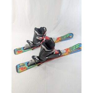Nordica Fire Arrow Kids Skis with (Look Pivot Bindings )- 80cm Nordica T2 235mm